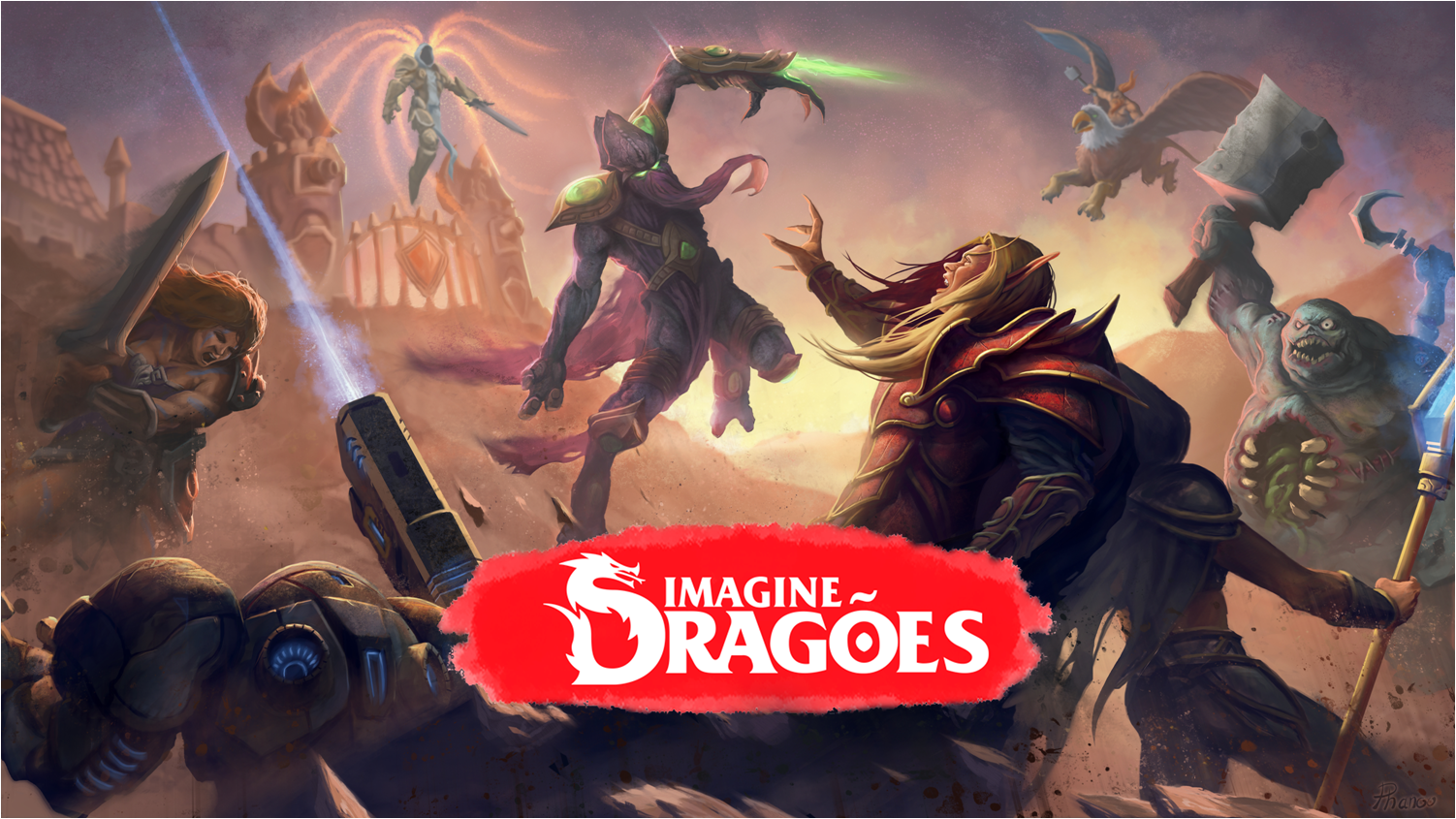 Isso não é exatamente RPG…  Imagine Dragões - Mapingua Nerd